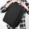 15,6 Zoll Computer Rucksack Reisetasche Rucksack mit großer Kapazität Herren PU Business Taschen WJJDZ