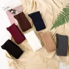 Women's Winter Warm Stockings Socks Knit Crochet Over Knee Cotton Soft Thick Thigh Solid Color High Stocking