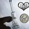 Heady Hookahs Glass Inline Percolator Hookahs Bubbler Glass Beaker Bongs Water Pipe Tube Big Bong Oil Rigs Dab Dabber Rig