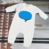 Vêtements pour enfants, barboteuse en coton à manches longues, combinaisons pour bébés filles et garçons, mode décontractée, t-shirts 8635659