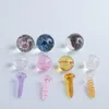 Accessoires de fumeur Dihcro Beads Boules colorées Terp Vis Set 20mm 14mm 22mm 25mm Costume de perles de verre 25mm pour Slurper Quartz Banger