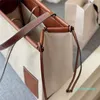 Designer- Canvas Splicing leather tote bags Fashion Ladies Large-capacity Shopping Bag Mommy Bag Women Handbag Shoulder Bag