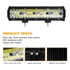 Inç LED Işık Bar 240 W Spot Sel Combo Off Road Sürüş Işıkları Kamyonlar için ATV UTV SUV Pickup Çalışma