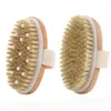 Dry Brushing Body Brush with Soft Natural Bristles Gentle Exfoliating Massage Nodes Improve Circulation XBJK2112