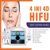 4D Hifu beauty machine 60000 Shots 12 Lines hifu vaginal tightening eye/neck/face lift Anti Wrinkle Skin Tightening Body Slimming fat removal machines