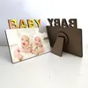 DIY Photo Frame Sublimation Blank Board Heat Transfer MDF Wooden Photos Frames to Record Family Affection Holiday Gift