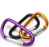 Ganchos Rails Carabiner Ring Keyrings Chaveiros Esportes Ao Ar Livre Camp Snap Clip Gancho Chaveiro De Alumínio Metal Conveniente Caminhada Camping