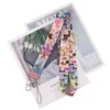 10 pièces/lot J2506 Anime téléphone lanière porte-clés lanières pour clés Badge ID mode cou sangles accessoires cadeaux