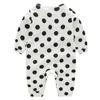 Cute Baby Boy Girl Pagliaccetti Bambini Primavera Autunno Dot Born Vestiti 210429