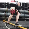 LAPPSTER Summer Patchwork Sweatshorts Men Basketball Camo Cargo Shorts Cotton Army Green Running Plus Size Joggers 210714