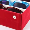 8 Grids Storage Display Grid Case Box für Brillen, Sonnenbrillen, Brillen, Schmuck, mit Rack Cove 48,5 x 18 x 6 cm 210914