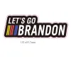 Laten we Go Brandon Flags Sticker voor Auto Trump Prank Biden PVC Stickers 2022