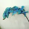 9 رئيس phalaenopsis جودة عالية السحلية الزهور الاصطناعية الزفاف الديكور عيد الفصح ديكور المنزل المزهريات عيد الحب الحالي Y0728