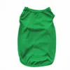 Summer Solid Color Dog Clothes Vest for Small Dogs Comfortable Dog T-shirt Sleeveless Cool Cat Pet Costume Pet Dog Accessories