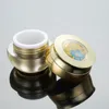 15g Luxury Tom Acrylic Cream Container Guld Eye Cream Prov Cosmetic Jar Bottle, Kosmetika Förpackning 300pcs Botella