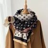 Кашемировый шарф, женский теплый платок, осенне-зимние шарфы для женщин, 180, 65 см2071