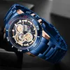 NAVIFORCE Mens Watches Top Luxury Brand Waterproof Sport Quartz Watch Men Fashion Date Male Clock Chronograph Relogio Masculino 210517