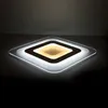 Plafonniers carrés modernes en acrylique Ultra-mince pour salon chambre à coucher lampara de techo colgante luminaire de plafond led