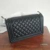 2021 Classic Caviar Bags Diamante Lattice / V-Stitch Quilted Moda Designers de Luxo Calfskin Cadeia Cadeia Cruzbody Ombro Bag 25cm