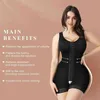Kobiety Waist Trener Corset Body Fajas Columbianas Kobiet Odchudzanie Magazynowe Dogodne Tummy Control Push Up Shapewear 220104