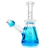 9 "bobine de glycérine bong congelable fumant réfrigéré dab rigs verre narguilé shisha pipe à eau avec 14,4 bols forzen