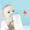 Baby Bath Toy Shark Foam Machine Bubble Blowing room Children Outdoor 210712