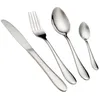 Rostfritt stål guldplattor uppsättningar sked gaffel kniv te skedar dinnerware set kök bar redskap 4 stil sn3235