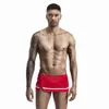 Ropa de dormir Hombres Pijamas Bottoms Sexy Men's Side Split Shorts Loose Home Lounge Boxer Moda Nightwear