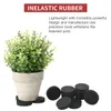 Plant Pot Feet EVA Invisible Flower Risers Pad Gardening Containers Accessories For Garden Outdoor Planters & Pots