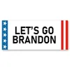 新プリントレターフラグステッカーLet's Go Brandon FJBステッカー2022 Biden新しいスタイル面白い誕生日用品CCA9972