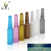 100pcs Beauty Salon use Empty 1ml Ampoule,one time use PP injection plastic Serum Container cosmetic Make Up Eye Cream