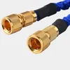 Watering Equipments 1pc 3/8'' Water Pipe Joint Brass Garden Hose Connector Car Wash Gun Quick Fittings Adapter Tools