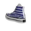 Personalizado impresso azul tigre tigre tigre tênis altos unisex homens homens running shoes skate diy treinadores lona sapato casual