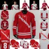 Jersey de hockey de los tejones de Wisconsin Cole Caufield Robbie Beydoun Linus Weissbach Dylan Holloway Ty Pelton-Byce Roman Ahcan Cameron Ty Ember