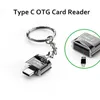 Portable USB C To Micro SD TF Card Reader TypeC Adapter Data Transfer For Xiaomi Huawei P10 MacBook1654390