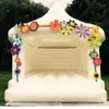 Commercial White Bounce Castle Inflatable Jumping Tent Adult Kids Bouncer Bouncy House for Wedding Party268M