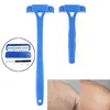 Men Manual Shaver Trimmer Do-it-yourself Whole Body Leg Back Long Handle Big Blade Hair Removal Razor
