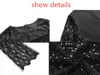 Plus Size Dress for Women Autumn Elegant Sequin Evening Party Dress Ladies Long Sleeve Casual Women Clothing M5XL5898420