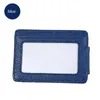 Card Holders Fashion Genuine Leather Men Wallet Money Clip Women Magnet Ultrathin Pocket Clamp Case Mini Creative Walllet