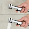 Bad Accessoire Set Toilet Bidet Handheld Douche Spray Nozzle ABS Hygiënische douchekop Slangbeugel Sproeiersproeiers Montage