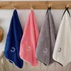 Stylish Letter Printed Bath Towel Soft Thick High Quality Couple Designer Jacquard Washcloth For Sports Swimming Beach Gift 2 Piece Set