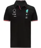 F1 World Formuła 1 Drużyna wyścigowa ta sama koszulka polo Lapel Short Sleeve oddychająca T-shirt305J RZA5