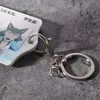 Keychains 2021 Trend Anime Anime Beastars Держатель карты Porte Carte Legoshi Фигура Весна Дистрибьютор Рис набор мужчин Женщины