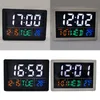 Horloges de Table de bureau 1PC électronique de table réveil numérique temps température calendrier humidité chevet bureau décoration de la maison