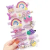 Conjunto de 14 peças de penteado infantil Princess Candy Color Hair Ornament Lovely Flower Animal Girl Girl Hairpin