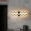 Lampa Ścienna Super Silne Poczucie Projekt Kreatywny Osobowość LED Proste Nowoczesne Schody Korytarz Sypialnia Noclegi Dekoracyjne Światła