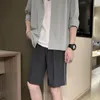 Erkek Şort Erkekleri Fardress Hong Kong Style 2022 Yaz Erkek Erkek Beş Noktalı Pantolon Gençlik İnce Gündelik Gevşek Trendi