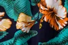 الرجال عارضة القمصان خمر نمط العرقية الرجال قميص زهرة المطبوعة فضفاض القطن قصير الأكمام الوقوف طوق تنفس قمم هاواي 2022