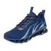 Running schoenen niet-merk mannen mode trainers wit zwart geel goud marineblauw gefokte groene heren sport sneakers # 184