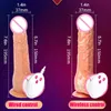 Nxy Dildos Realistic Dildo Remote Control Vibrator Female Vagina Masturbation Sex Toy Sucker Telescopic Swing Heating Erotic Penis Adult 0105